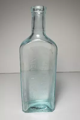 Dr Miles Medical Co Bottle Turquoise Vintage Embossed  • $20.28