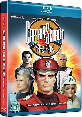 Captain Scarlet & The Mysterons Complete Series New & Sealed Blu-ray Network • £89.99