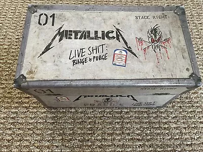 Metallica ~ Live Shit: Binge & Purge 3 VHS 1993 BOX SET  Missing CD's • $24.99