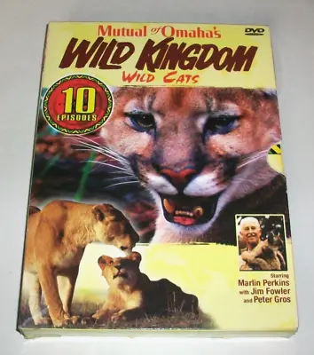 ⭐ Mutual Of Omaha's Wild Kingdom: Wild Cats 3x Dvd Set • $8.64