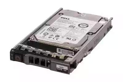Dell 300GB 2.5  SAS 6GB 15K 128MB Server HDD Hard Drive In Caddy 6WC9D • £24