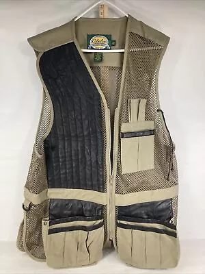 Cabela's Mens 2XL Fishing Hunting Vest Outdoor Gear Canvas Mesh Utility Pocket • $34.99