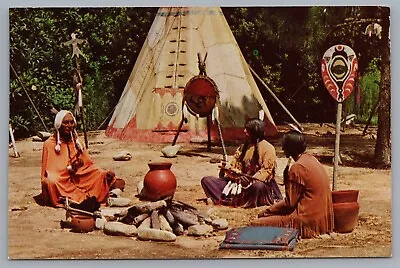 Walt Disney World Frontierland Indian Village Postcard • $3.49