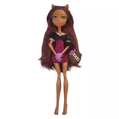 Monster High Clawdeen Wolf Doll Sweet 1600 Birthday With Dress & Purse Only • $19.99