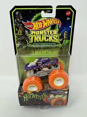 Mattel Hot Wheels Monster Trucks Hotweiler 1:64 2023 Glow In The Dark New • $6