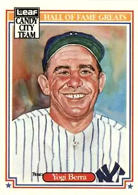 1987 Leaf Special Olympics #H2 Yogi Berra New York Yankees HOF • $0.01