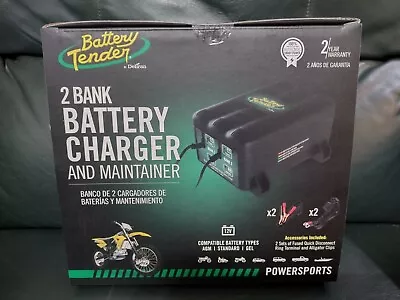 Battery Tender® 2-Bank 12V 1.25 Amp Battery Charger • $110