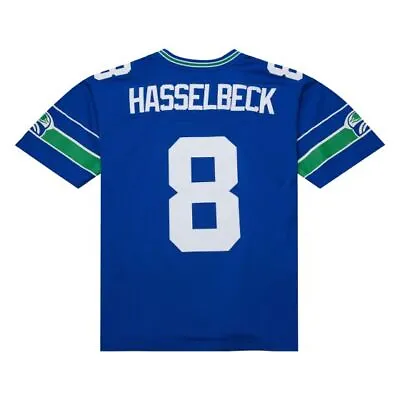 Seattle Seahawks Matt Hasselbeck #8 Mitchell & Ness Royal 2001 NFL Legacy Jersey • $274.94