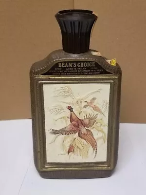 Vintage Jim Beam Pheasant Whiskey Decanter • $11.99