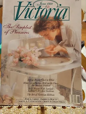 Victoria Bliss Magazine Rare Lot Back Issues Romantic Decor 1991 Lot Of 3 • $65.84