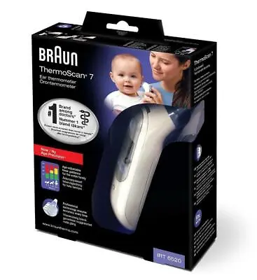 Braun ThermoScan 7 IRT6520 Thermometer • $125.99