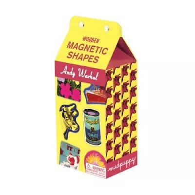 Andy Warhol Wooden Magnetic Shapes By Galison • $16.86