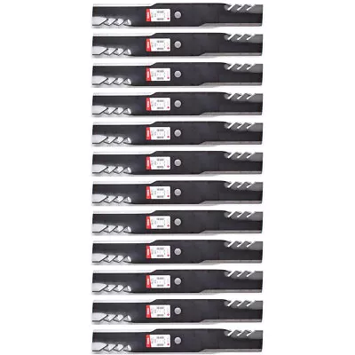 12PK Oregon G6 Gator Blade For 62  John Deere X729 X740 X744 X748 X749 • $275