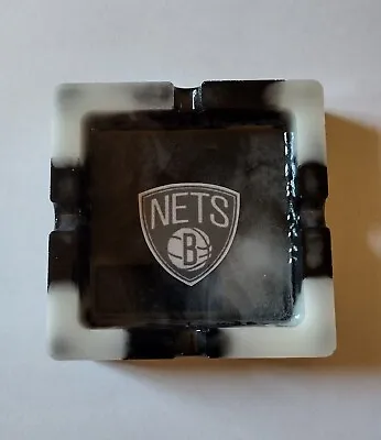 Brooklyn Nets Ashtray/ Brooklyn Nets Gifts/ Sports Gifts/ NBA Gifts  • $17