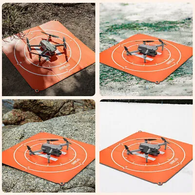 $51.23 • Buy 25  Drone Landing Pad Foldable Outdoor Waterproof Parking Apron For DJI Mavic