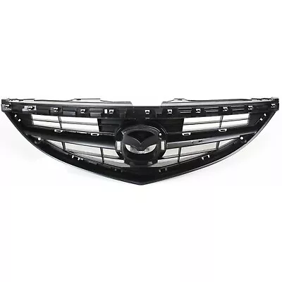 Grille For 2009-2013 Mazda 6 Textured Black Shell And Insert • $32.90