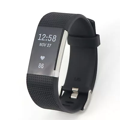 Fitbit Charge 2 HR Heart Rate Monitor Fitness Wristband Tracker - Large • $109.99