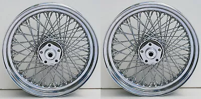 80 Spoke 16  Front/rear Wheel Harley Shovelhead Flt Tour Glide Flh Electra 73-83 • $365