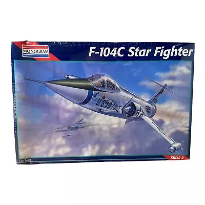 Monogram F-104C Star Fighter Aircraft Model Kit Scale 1:72 No #85-5240 - Sealed • $29.97