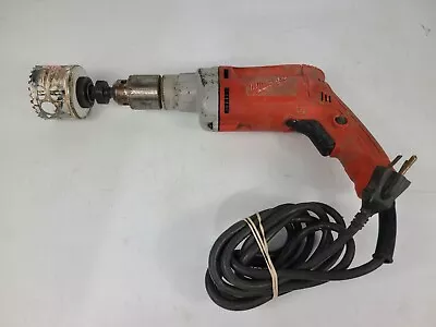 Milwaukee Corded Electric Drill Magnum 1/2in Chuck 8.0A 850 RPM 0299-20 (TESTED) • $64.97