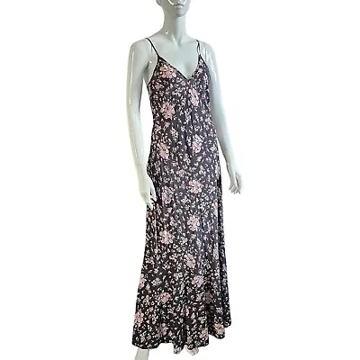 Auguste Maxi Dress Size 10 Grey Floral Summer  • $49