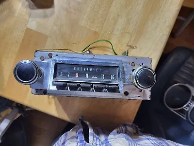 Vintage GM Chevelle A/m Radio Used Works Tested Oem Nice • $125