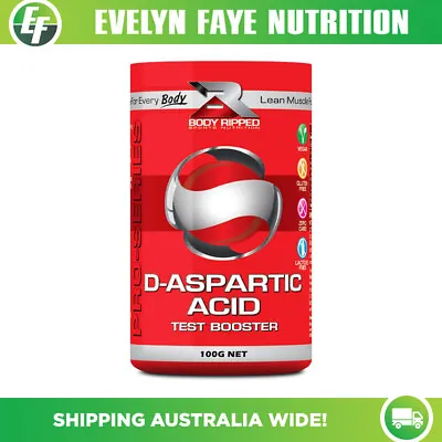 $29.95 • Buy BODY RIPPED D-Aspartic Acid - 100g / 300g | Test Booster