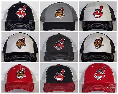 Cleveland Indians Retro Snapback Cap ⚾️Hat ⚾️MLB Patch Logo ⚾️18 Styles ⚾️New • $19.99