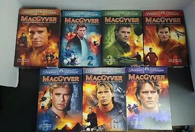 MacGyver - The Complete Series DVD SEASONS 1-7 TESTED EUC • $74.99