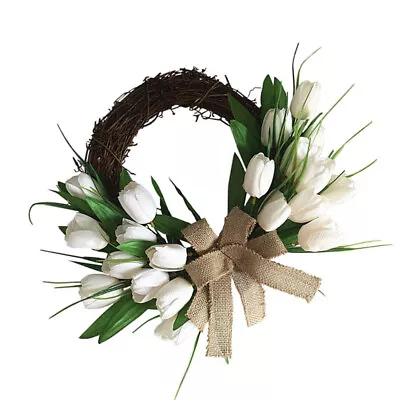 £14.99 • Buy Front Door Wreath Door Wreaths  Wedding Wreath Farmhouse Wreath Wall Wreath