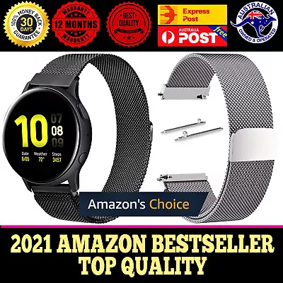 For Samsung Galaxy Watch 5 Pro 4 Classic 40/44/42/46mm Milanese Mesh Strap Band • $12.85