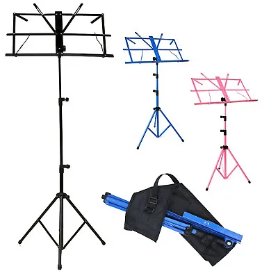 £8.59 • Buy Heavy Duty Foldable Music Stand Holder Base Tripod Orchestral Conductor Sheet Uk