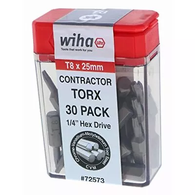 72573 Torx Bits T8 30-Pack • $26.06