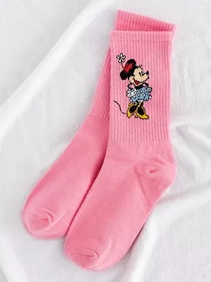 Minnie Mouse Socks Pink~Womens Girls • $11.85