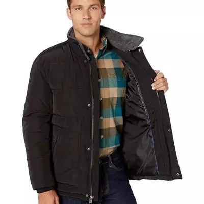 Marc New York By Andrew Marc Men's Stapleton Puffer Jacket Sherpa Trimmed Collar • $69