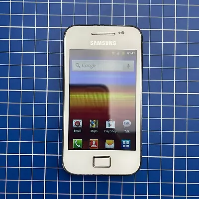 Samsung Galaxy Ace GT-S5830i - Ceramic White (Unlocked) Smartphone • £9.99