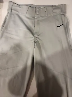 Jock Vintage Nike Vapor Select Men's Baseball Pants Gray Athletic Size Medium • $20