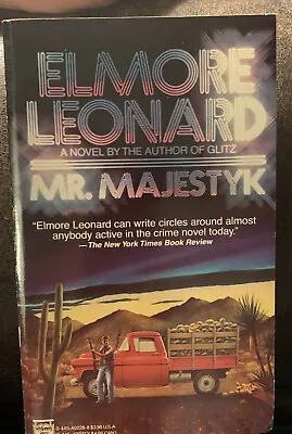 Mr. Majestyk By Elmore Leonard  Vintage Paperback By Mysterious Press NY—Nice • $8.50