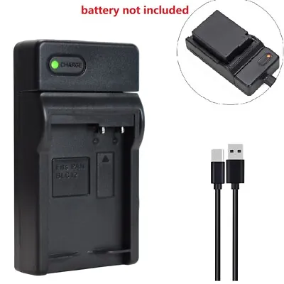 USB DMW-BLC12 Battery Charger For Panasonic Lumix DMC-2500 DMC-G5 DMC-G6 DMC-G7 • £5.99