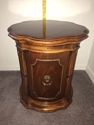 $699.99 • Buy Vintage 1971 Thomasville Furniture - Side Barrel Table Lamp Stand