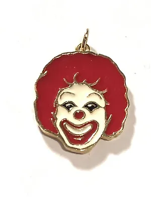 Vintage 1979 Enamel Ronald McDonald McDonalds Pendant • $16.14