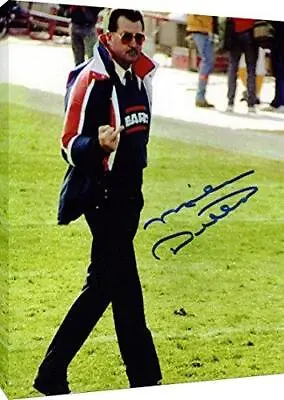 Canvas Wall Art:   Mike Ditka Autograph Print - Flipping The Bird • $64.99