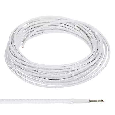 39.4ft 14AWG Electronic Wire High Temperature Electrical Silicone Cable White • $19.45