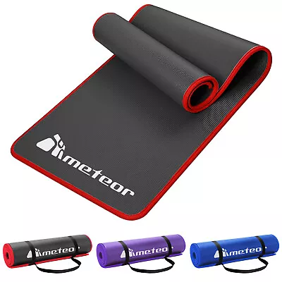 $44.95 • Buy METEOR NBR Yoga Mat,NBR Mat,Exercise Mat,Gym Mat,Yoga Mat,Pilates Mat,10mm Mat