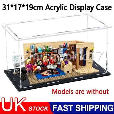 Acrylic Display Case Box Dustproof Protection Showcase Cube Collectibles Box UK • £17.17