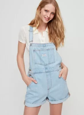 Vintage Levi’s Shortall Dungarees Size L • £61.75