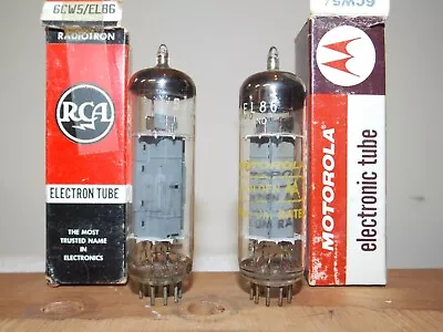 Mazda 6CW5 EL86 NOS/NIB Vacuum Tubes Tested & Guaranteed  • $19.95