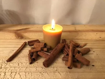 Beeswax Cinnamon Scented Votive Candles 8 Pack • $21