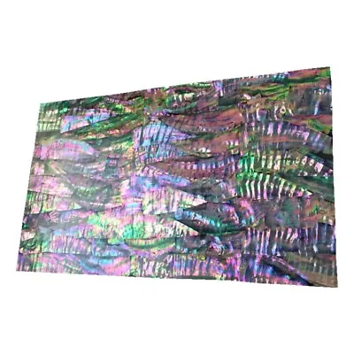 1X Natural Inlay DIY Material Colorful Abalone Shell Blanks Parts Size 240x120mm • $20.48