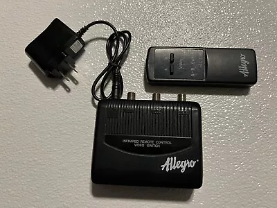 Zenith Allegro ALG 1180 Infrared Remote Control Video A-B Switch W/power Supply • $27
